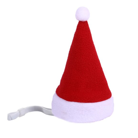 Multicolor Pet Christmas Hat Stripes - Image 6
