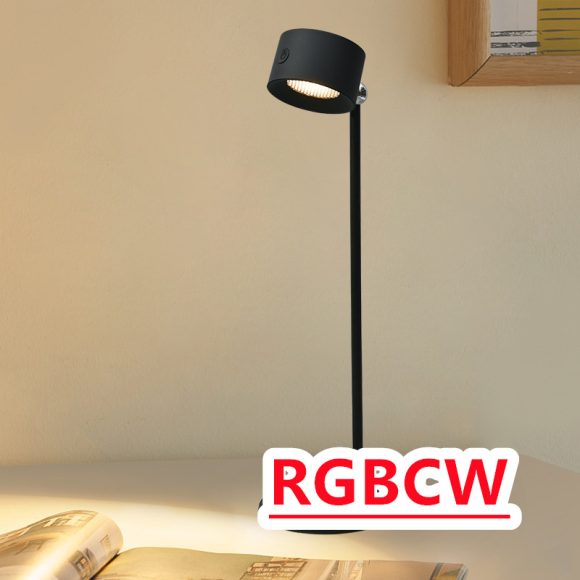 Magnetic Touchable LED USB Rechargeable Table Lamp 360 Rotate Cordless Remote Control Desk Lights Home Bedroom Wall Night Lamp - Image 5