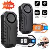 Elecpow Bike Alarm Remote Control Waterproof Electric Bicycle Motorcycle Anti-Theft Alarm Vibration Sensor