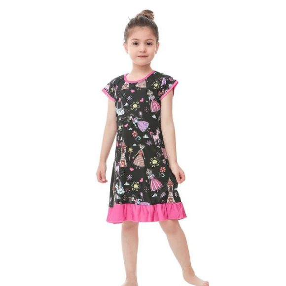 3D Printing Pajamas Children Clothes Children Pajamas Dresses Baby Girls Pajamas Pajamas - Image 3
