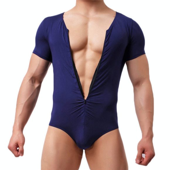 Men's Stretch Tight Exercise Fitness Breathable Body Shaping Vest One-piece Suit - Image 4