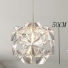 LED Acrylic Living Room Apple Chandelier - Image 2