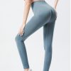Women's High Waisted Leggings Are Breathable Elastic Shaping And Suitable For Running Yoga And Exercise - Image 5