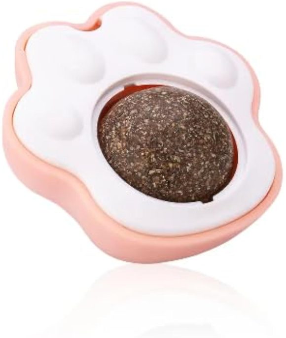Catnip Balls Extra Energy Ball For Cats Edible Vine Cat Lick Toys Healthy Kitten Teeth Cleaning Dental Chew Toys Wall Treats For Cats - Image 3