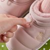 Cute Warm Boy And Girl Home Cotton Drag Bag With - Image 4