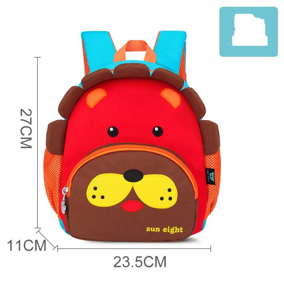 Cute Cartoon Shoulders Baby Lightweight Backpack Elementary School Schoolbag - Image 9