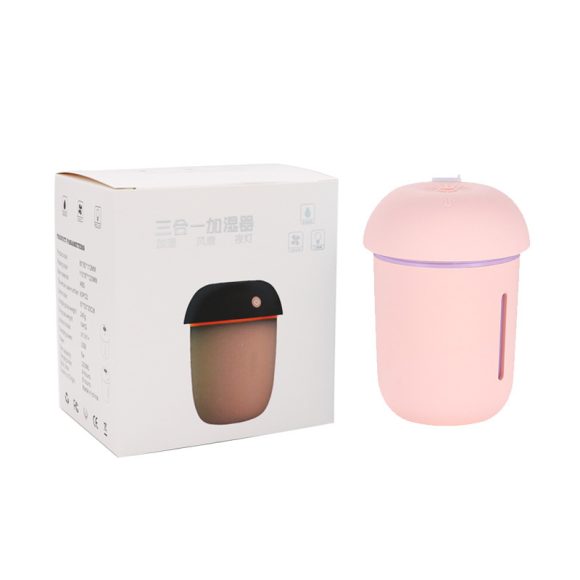 USB charging household air purifier multifunctional water replenishing instrument fan, night light three in one mushroom humidifier - Image 2
