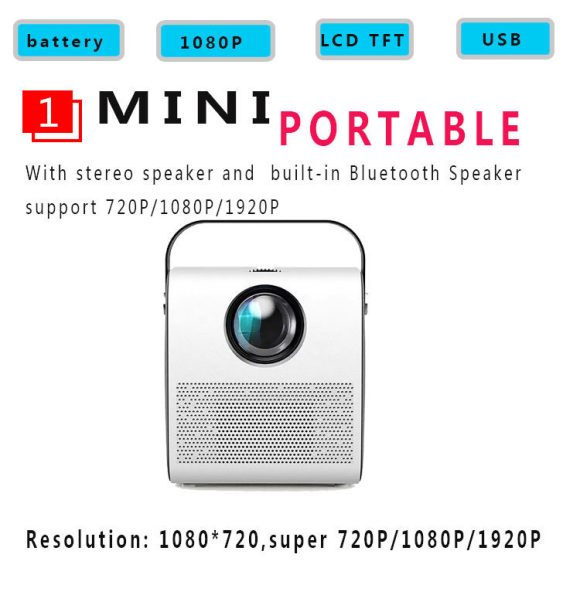 1080P HD portable projector - Image 4