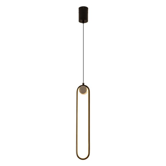 Nordic Minimalist Oval Bedside Chandelier - Image 2