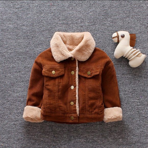 Children's cotton cartoon long-sleeved zipper jacket - Image 2