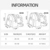Pet Snack Storage Bag Large-capacity Multifunction Dogs Backpack Adjustable Harness Backpack Suitable Pet Travel Hiking Walking - Image 7