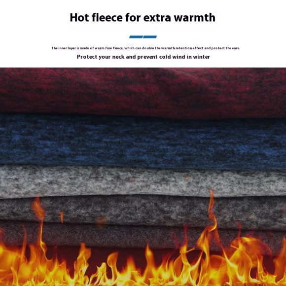 Fleece Warm Thickened Scarf Outdoor Sports Cycling Mask - Image 4