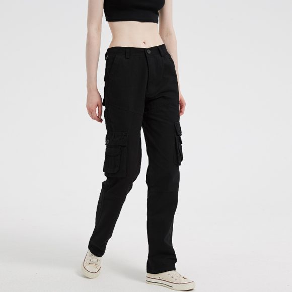 European And American Plus Size Women's Multi-pocket Sports Pants - Image 6