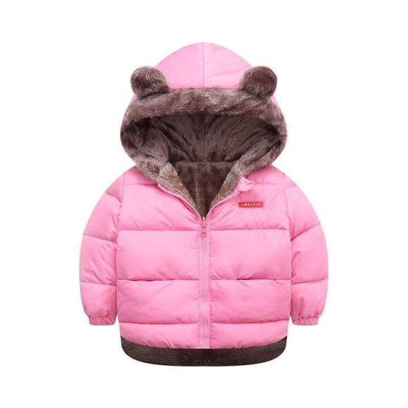 Boy's Cotton-padded Winter Jacket, Children's Cotton-padded Jacket, Double-sided Wear - Image 5