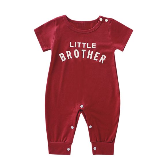 Male Alphabet Long Sleeved Romper Newborn Baby Jumpsuit Female Baby Casual Romper - Image 5