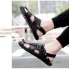 Casual And Fashionable Outdoor Men's Leather Sandals - Image 5