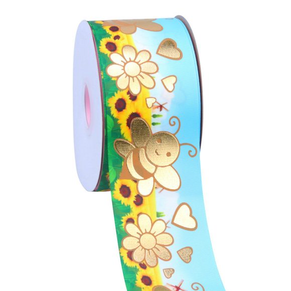 Bronzing Printed Rib Ribbon Clothing Accessories - Image 6