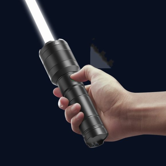 Long Shot Tactical Floodlight Rechargeable White Laser Flashlight - Image 5