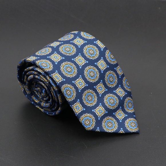 Super Soft Bohemian Silk Ties Men's Fashion 75mm Necktie - Image 5