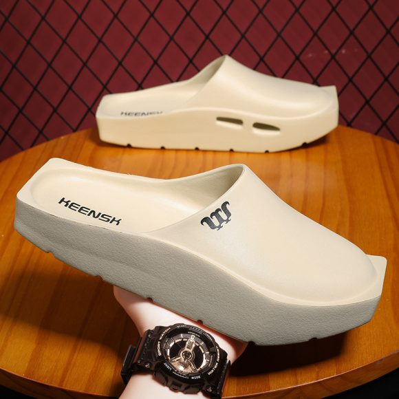 Niche Toe Cap Slipper Men's Casual Platform - Image 6