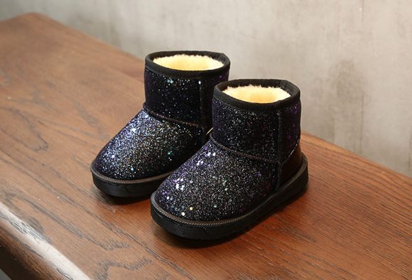 Children's snow boots in sequins - Image 6