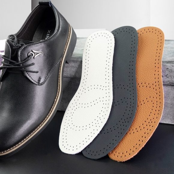 Massage Shock Absorption Deodorant And Breathable Cowhide Insole