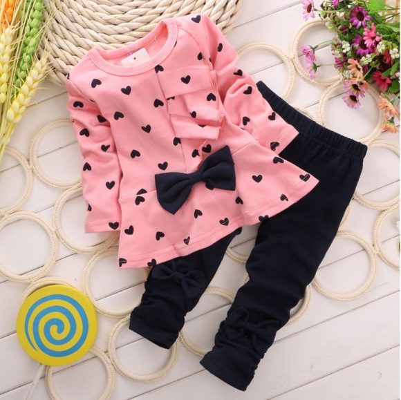 Love bow girl set - Image 3