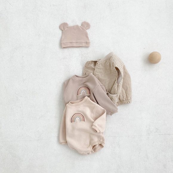 Baby Romper  Baby Romper Embroidery Wrapper - Image 3