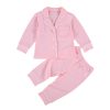 Cotton Two Piece Pajama Sets Toddler Kids Baby Girl Boy - Image 6