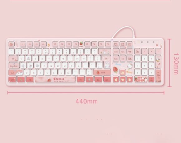 Plastic Wireless Keyboard For Computer - Image 4