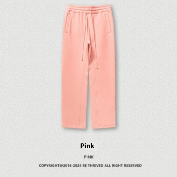 Autumn And Winter Youth Solid Color Loose Sports Pants With Thick Velvet - Image 7