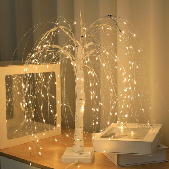 Scene Arrangement Illusion Copper Wire Lights Decorative Night Light - Image 5