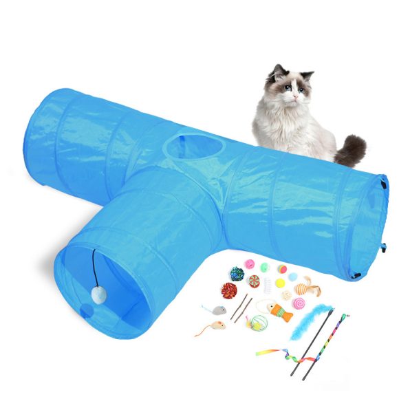 New Cat Tunnel Foldable Pet Climbing Path Cat Toys - Image 8