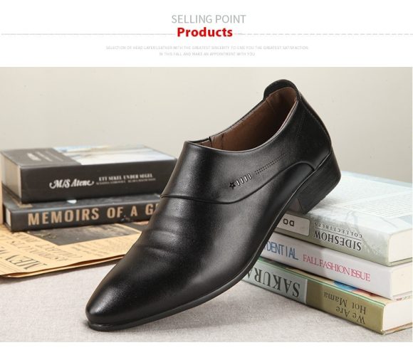 Men's Photo Studio Wedding Photography Casual Leather Shoes - Image 3