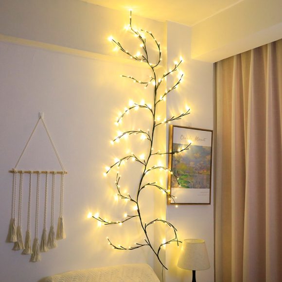 LED Light String Arrangement Colored Light Rattan Room Decorative Light - Image 2