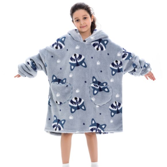 Oversized Thermal Sweatshirt Lazy Sweatshirt Kids - Image 4