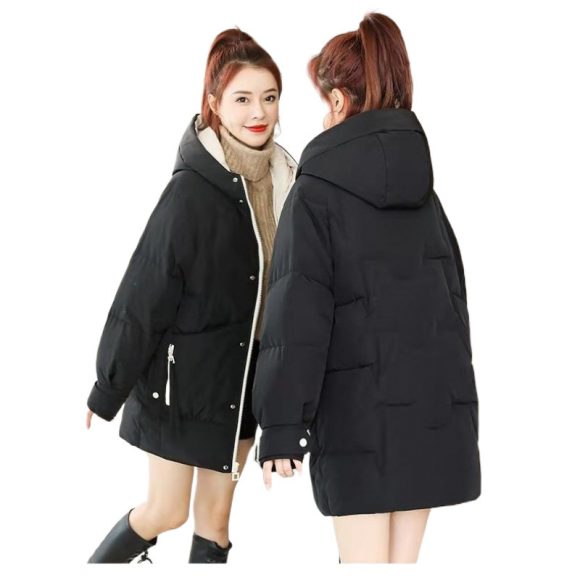 Women's Down Cotton-padded Jacket Mid-length Winter - Image 5