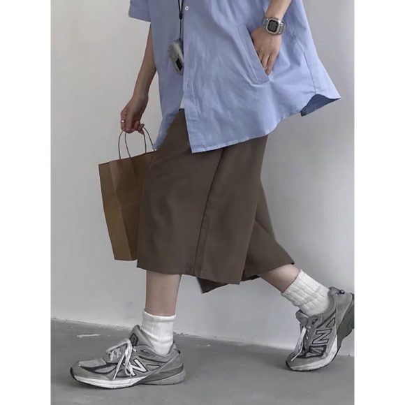 Loose High-grade Trendy Suit Pants - Image 3