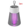 Electric-Shock Physical Mosquito Killer Light Purple Light Mosquito Trap Mosquito Killer Portable OutdoorBedroom USB Rechargeable Mosquito Trap - Image 2