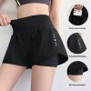 Women's Fitness Sports False Two-piece Suit Anti-exposure Shorts