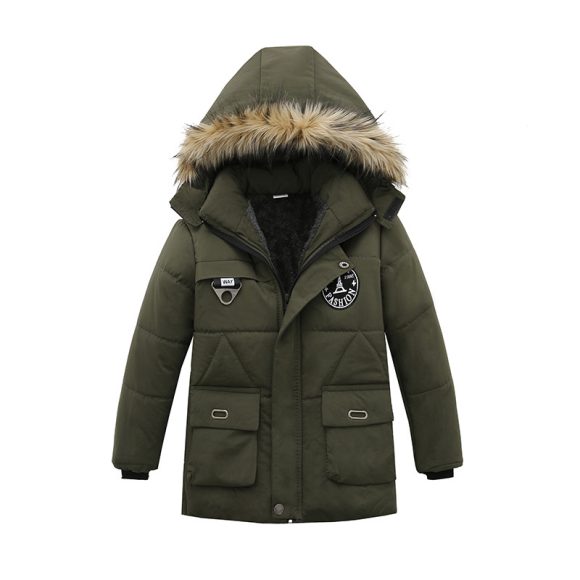 Thick children's cotton coat - Image 2