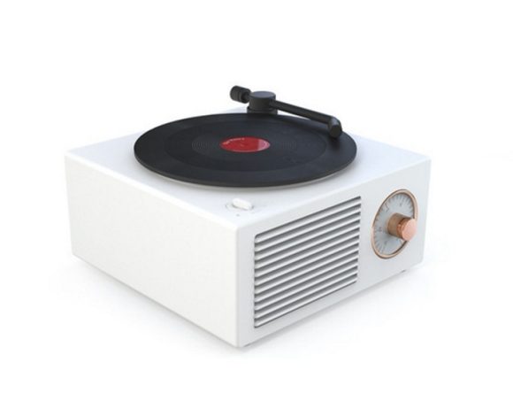 Retro Vinyl Wireless Bluetooth Small Sound Speaker - Image 8