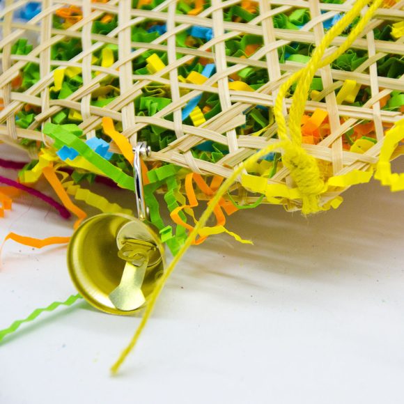 Bird brushed straw toy - Image 3
