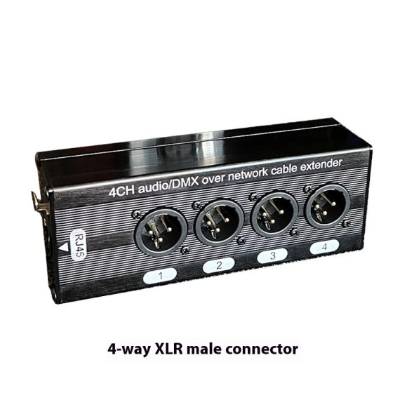 4-way Carnon Network Cable Four-channel DMX512 Network Signal Sprinkler Anti-interference Extension 300 M - Image 8