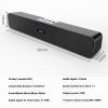 Double Desktop Bluetooth Speaker Long Sound Heater High Power EXTRA BASS Wireless Card Computer - Image 2
