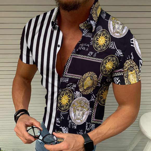 Men's Summer Beach Print Shirt - Image 5