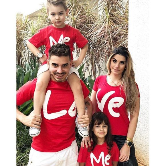 Family Portrait Parent-child Short Sleeve T-shirt - Image 7