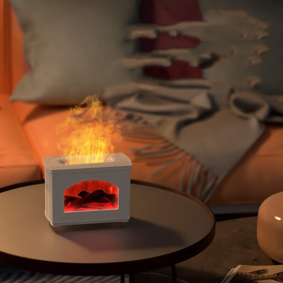 Simulated Flame Light Effect Humidifier For Home Use - Image 2