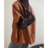 Women's Retro Shoulder Bag Underarm Crescent Crossbody Bag - Image 5