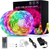 LED Strip Lights Lamp 5050 RGB Flexible Tape Diode 5M Controller Room Decor TV Computer BackLight Decoration Christmas
